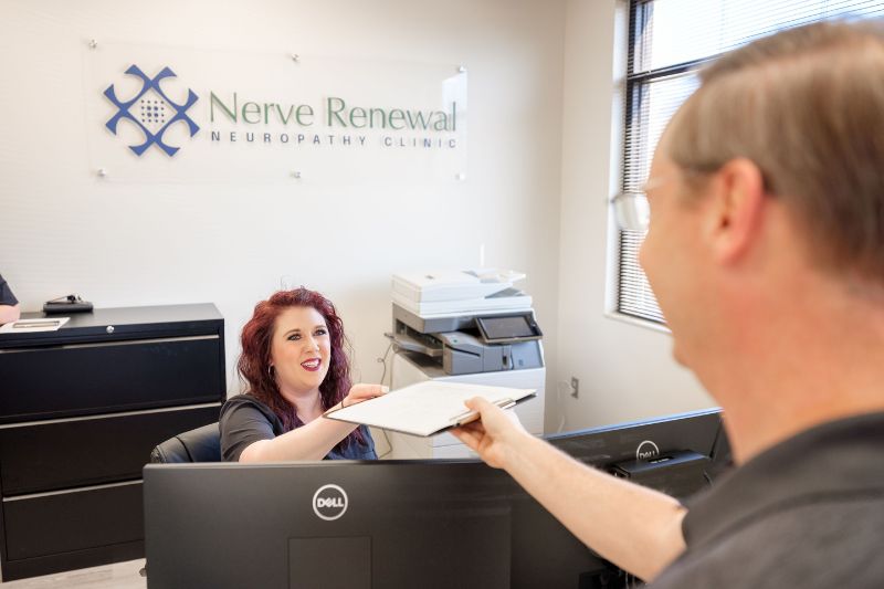 Nerve Renewal Clinc Staff - Patient Check-in