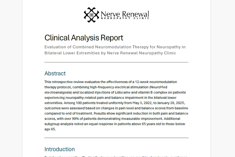 PDF 9 - Nerve Renewal Neuropathy Clinic Internal Clinical Analysis